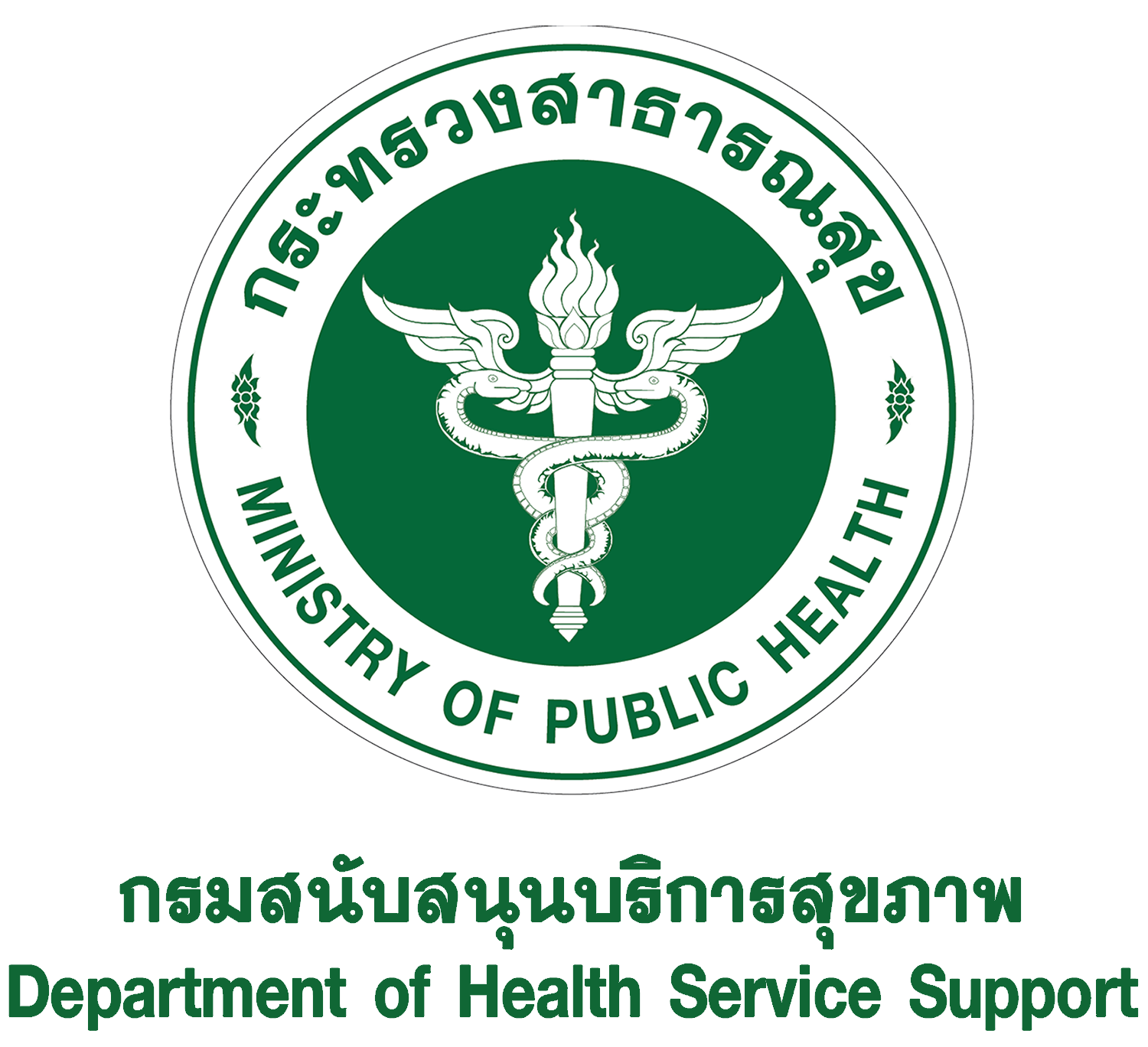 โลโก้กรมสนับสนุนบริการสุขภาพ